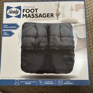 Sealy Vibrating Foot Massager New in Box